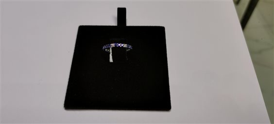 Anillo Crivelli Mujer in Oro blanco Diamante 093-R2-BLU - 093-R2-BLU